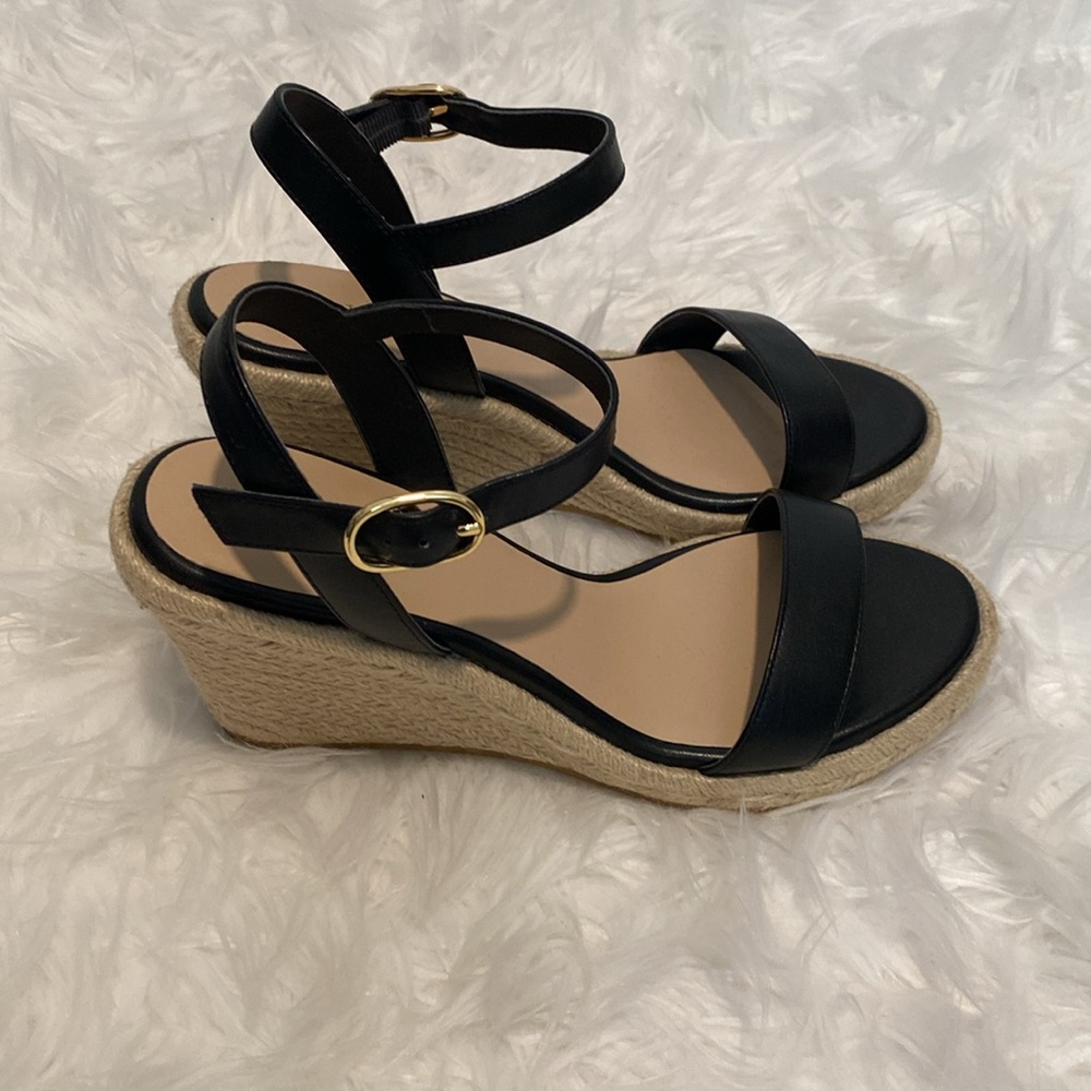 Stuart Weitzman Wedge Sandals - Picture 3 of 5